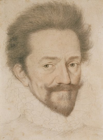 Portrait of a Bearded Man Wearing a Ruff by François Quesnel